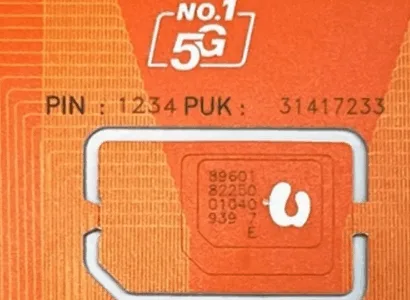 马来西亚Umobile橙色手机电话卡海外APP注册接码实体SIM卡出国跨国留学生国际旅游手机卡,可续费充值续期