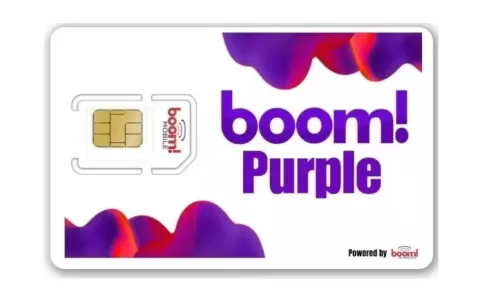 美国boom手机电话卡海外APP注册接码实体卡出国跨国留学生国际旅游手机卡,可续费充值续期