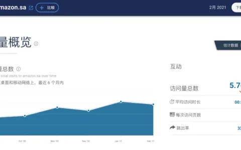 亚马逊沙特站开站大半年，流量持续增长值得入场