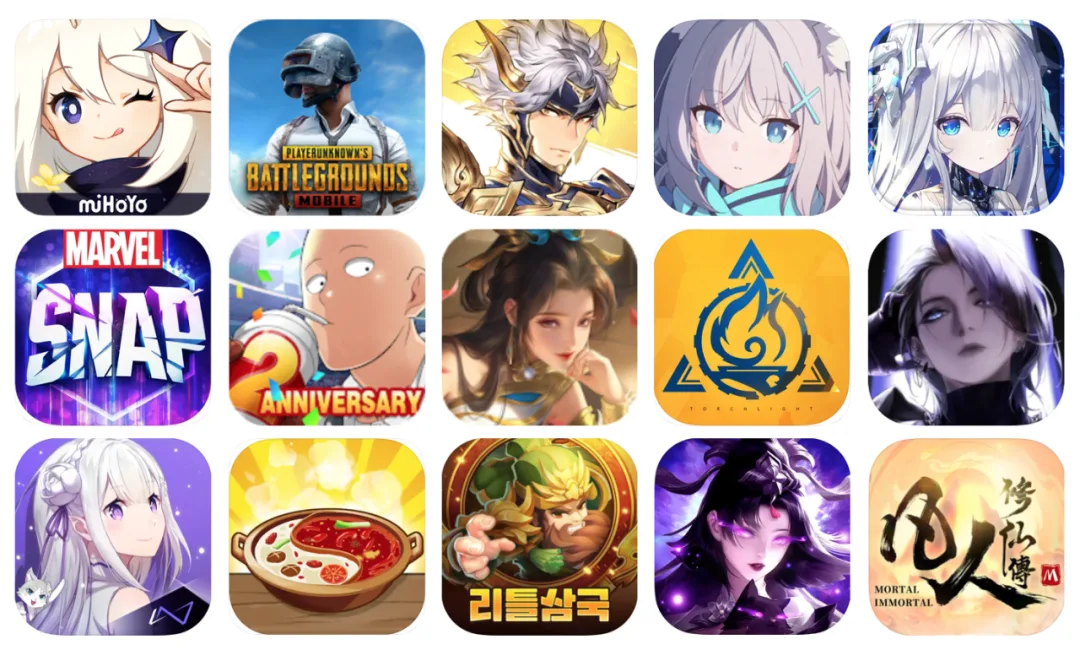 2022年10月成功出海的中国手游 -《三国志幻想大陆》问鼎海外收入增长榜，《MARVEL SNAP》成功登陆欧美市场
