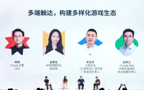 米哈游、江娱互动、Cocos和Google经过讨论，认为这将是行业机会点