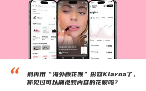 重押网红营销，需要增长动力的Klarna也开始做视频内容了