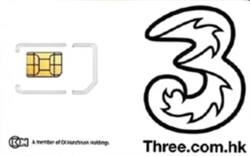 香港万能和记手机电话卡海外APP注册接码实体SIM卡出国跨国留学生国际旅游手机卡,可续费充值续期