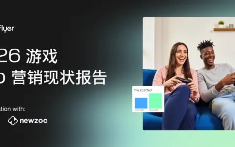 AppsFlyer 发布《2026 游戏 App 营销现状报告》：AI 全面渗透移动游戏营销，推高市场竞争门槛