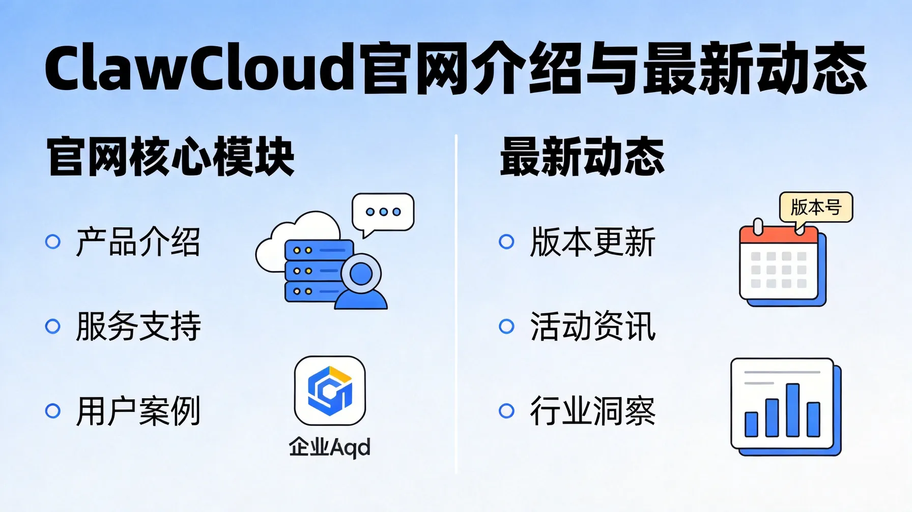 ClawCloud官网介绍与最新动态 概念示意图